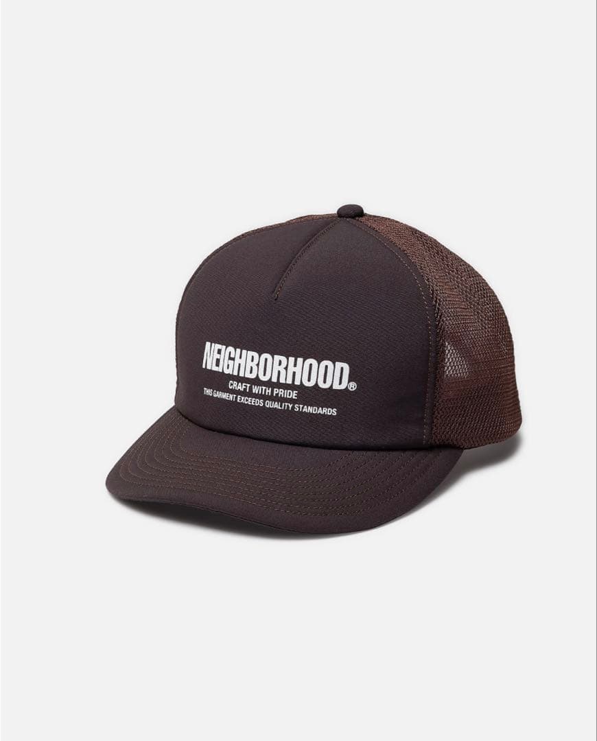 NEIGHBORHOODメッシュキャップ　ブラウン NEIGHBORHOOD(ネイバーフッド) MESH CAPメッシュキャップ251YGNH-HT06