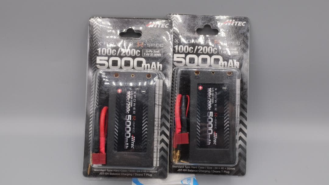 新品HiTEC XPOWER R-SPEC Li-Po 7.4V 5000mAh