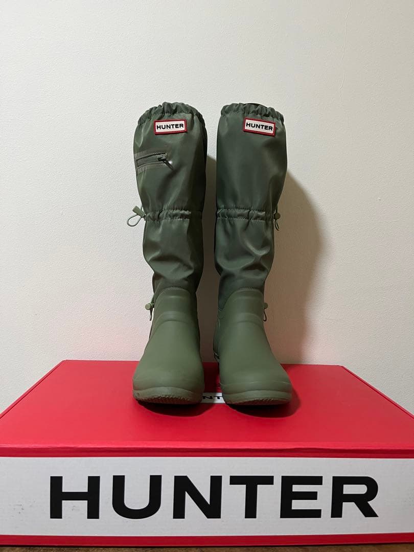 【ケ】HUNTER ハンター トールトラベル　レインブーツ ハンター HUNTER レディース オリジナル トール トラベル ブーツ