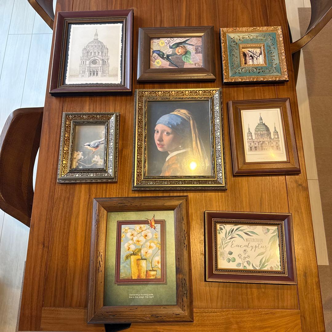 アンティーク フォトフレーム 8点セット