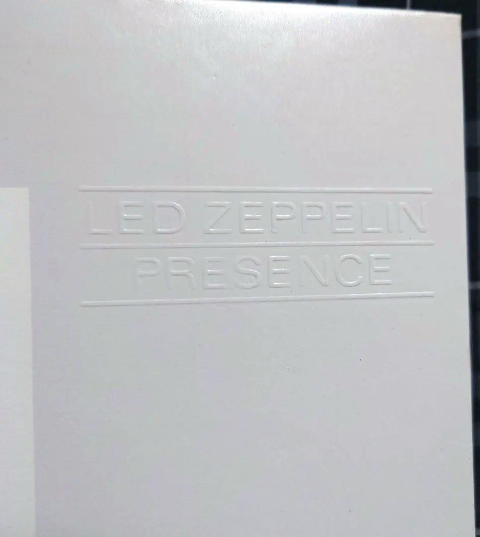 ☆幻のターコイズブルー帯☆レッド・ツェッペリン☆プレゼンス☆激レア