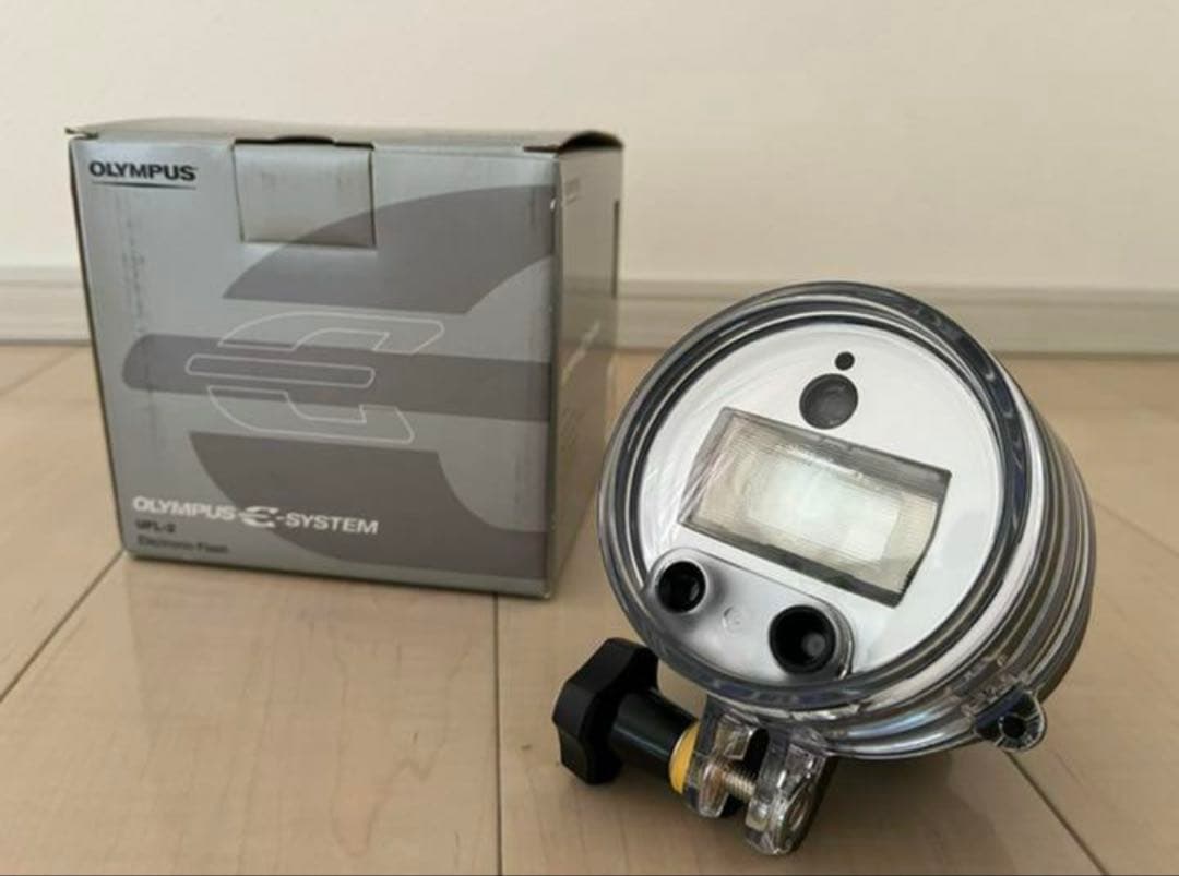水中専用フラッシュ　UFL-2 楽天市場】OLYMPUS UFL-2 水中専用フラッシュ 水深60m大型防水