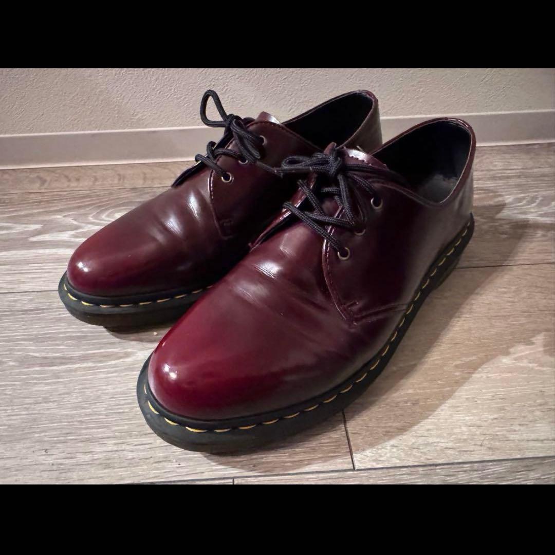 た*け様 【常田大希着用】ドクターマーチン ワインレッド VEGAN 3