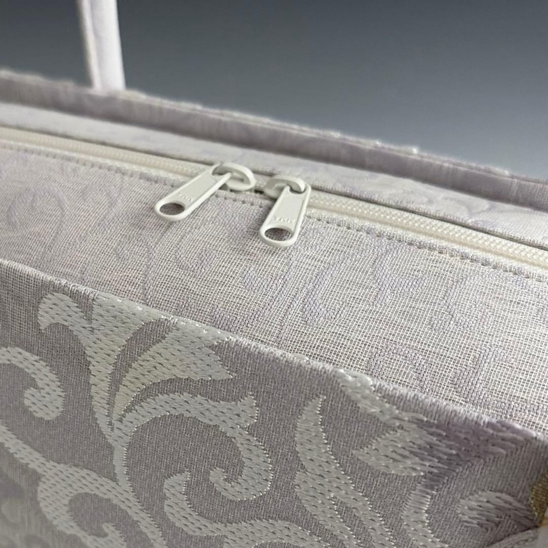 新品未使用品‼️京都 西陣織 弥栄織物 正絹帯地使用 利休バッグ - メルカリ