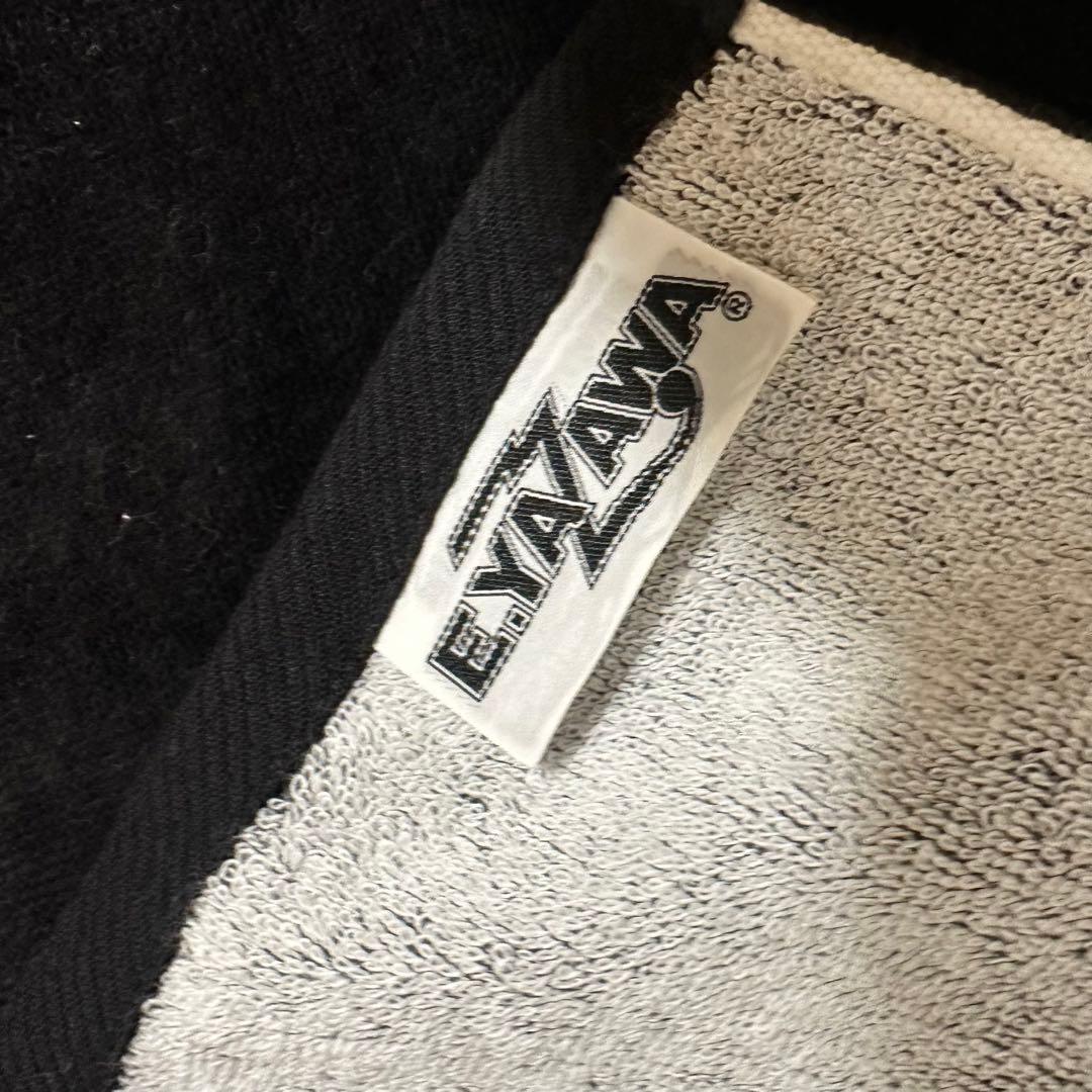 美品】矢沢永吉/スペシャルビーチタオル/ロゴ/ブラック×ゴールド