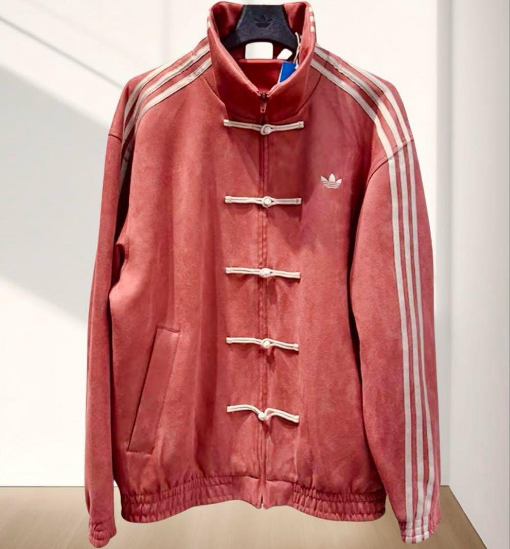 Adidas Mサイズ 中国限定 巳年チャイナトラックジャケット レッド