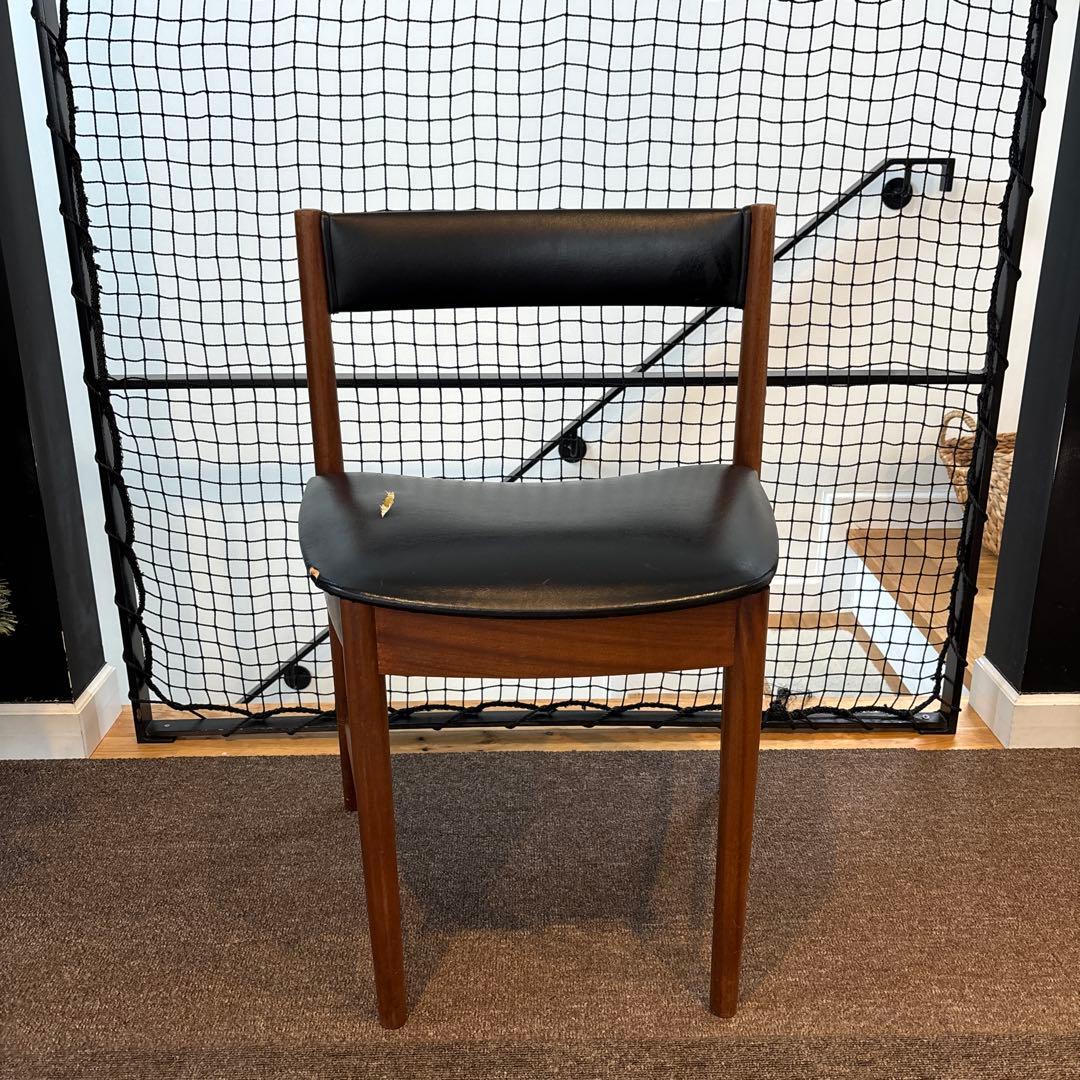 A.H.McIntosh マッキントッシュ　ダイニングチェア 椅子　黒