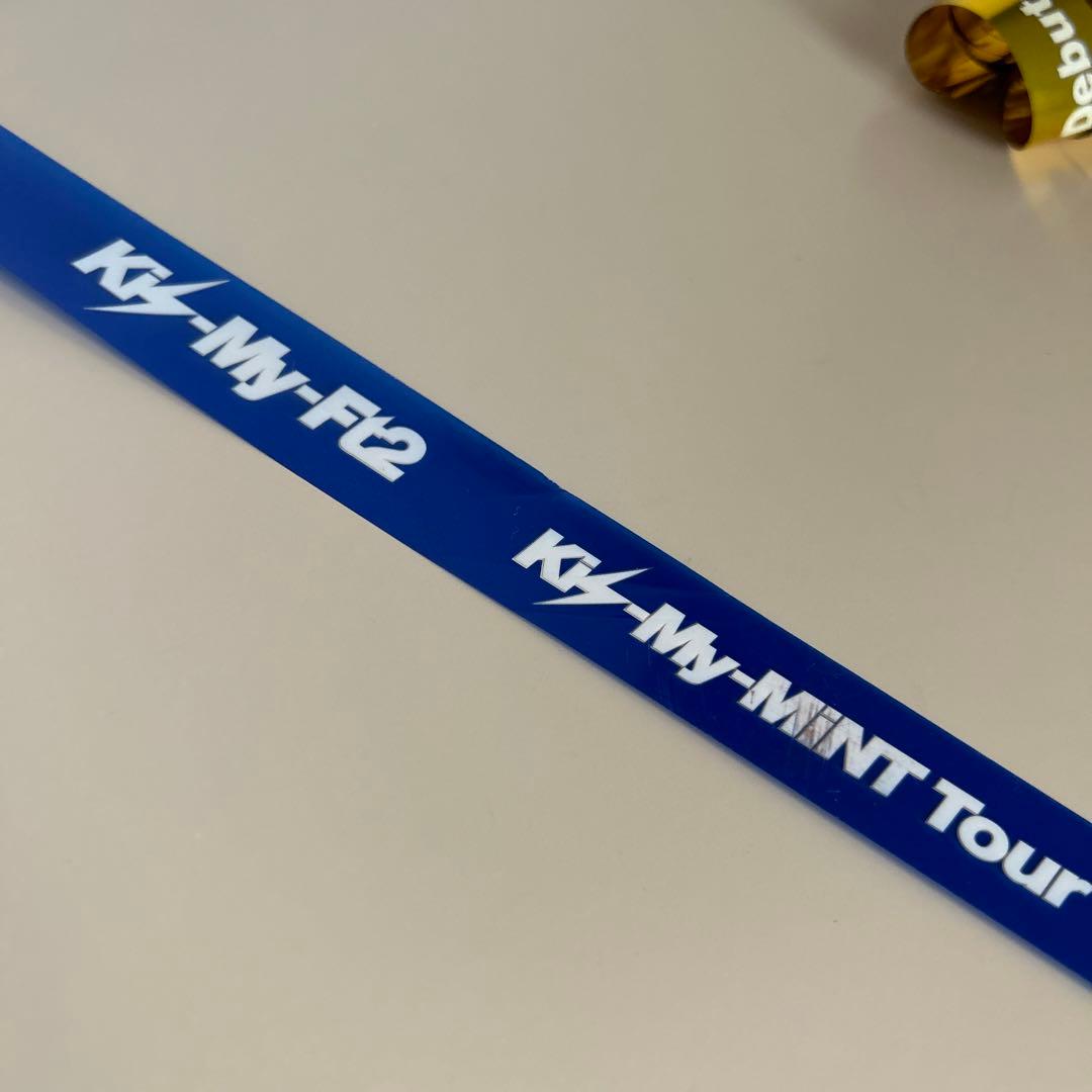 キスマイ Kis-My-Ft2 グッズ コンサート 歴代 銀テープ 銀テ 落下物