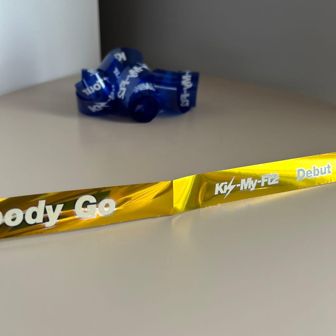 キスマイ Kis-My-Ft2 グッズ コンサート 歴代 銀テープ 銀テ 落下物