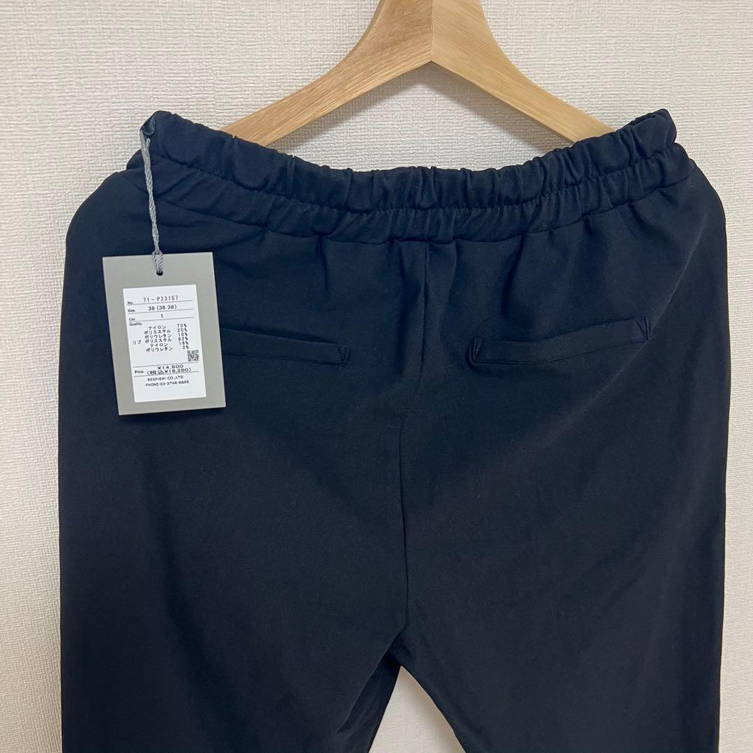 プライオリティ PRIORITY 裏起毛 ジョガーパンツ 黒 38 mal. - メルカリ