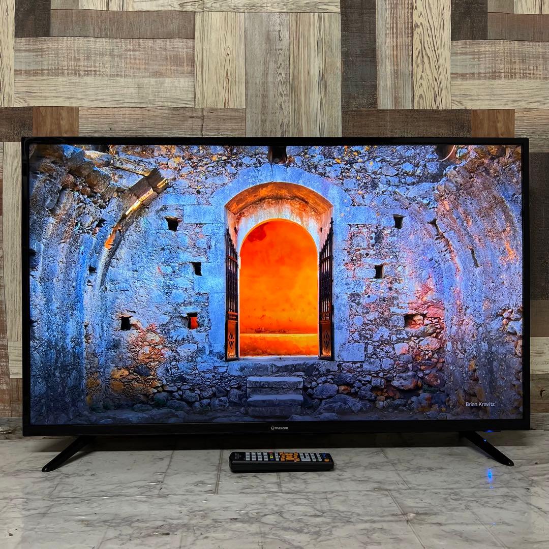 ちゃんまーさん専用直接受渡マクスゼン43型4K液晶テレビ裏番組録画可能