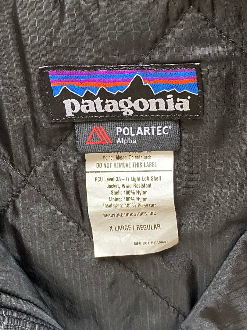 表記XL】Patagonia Mars 3A POLARTEC 黒 中綿 - メルカリ