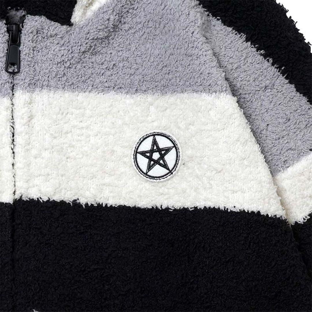 BUCK-TICK 星野プロデュースもこもこボーダーパーカー - メルカリ