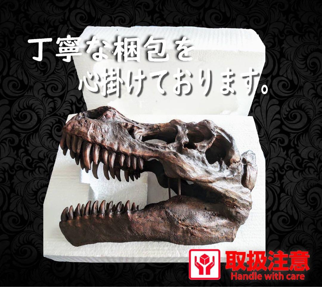 お得な2個セット！ ティラノサウルス 化石 インテリア 雑貨 オブジェ