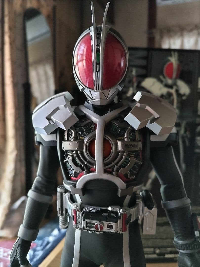 超リアル！メディコムトイＲＡＨ 仮面ライダーファイズ アクセルフォーム　完品 MEDICOM TOY - RAH DX 仮面ライダーファイズ アクセルフォーム（Ver.1.5）