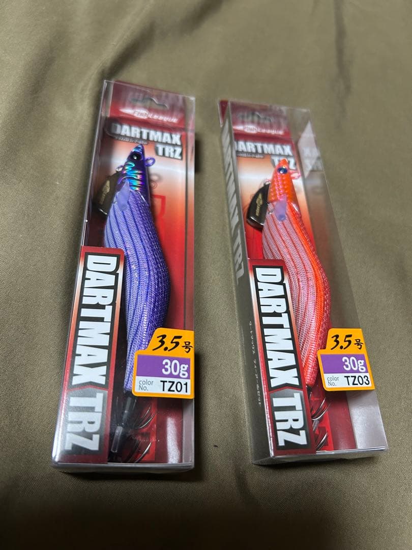 オ*ン様 DARTMAX TRZ 30g エギ 2色セット ダートマックス TRZ | fishleague | ECOGEAR