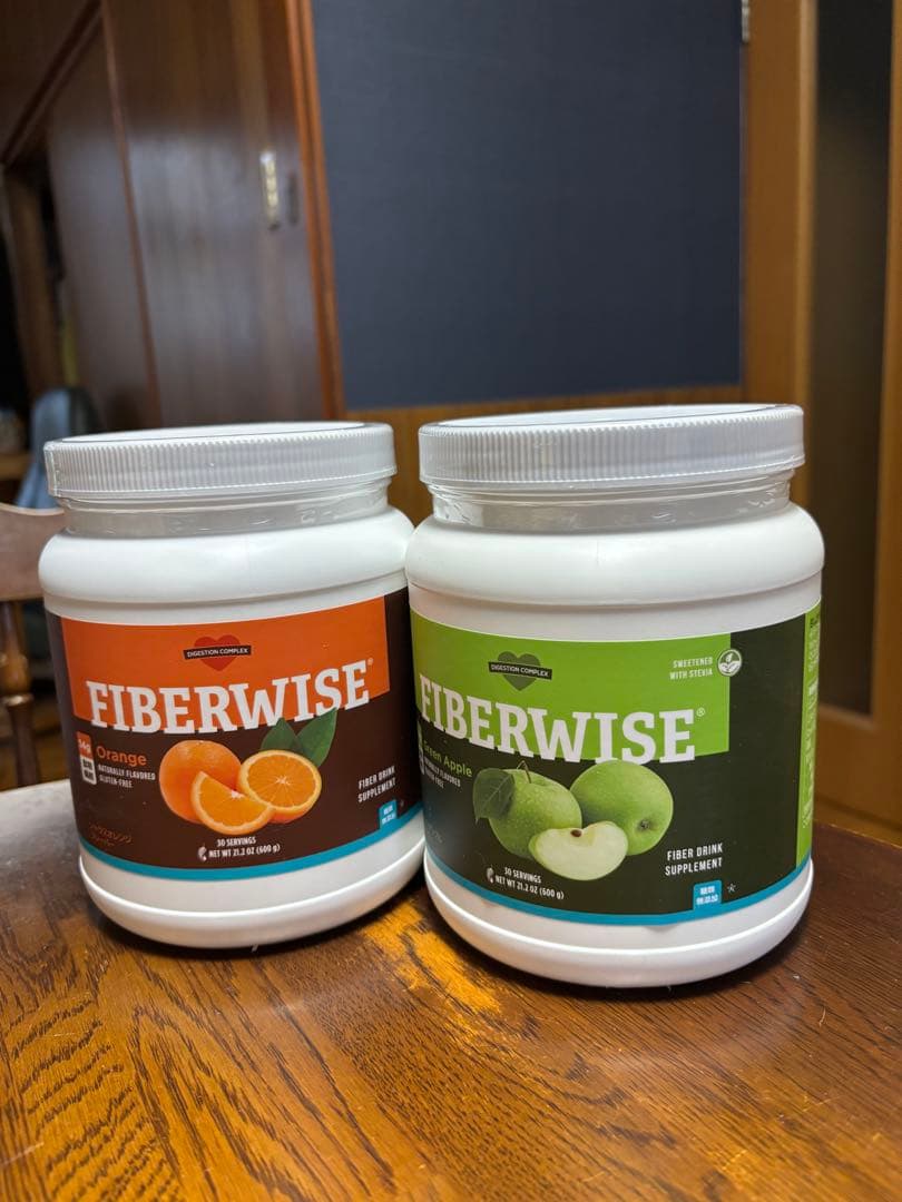 メラルーカ ファイバーワイズ 糖類無添加 オレンジ&グリーンアップル