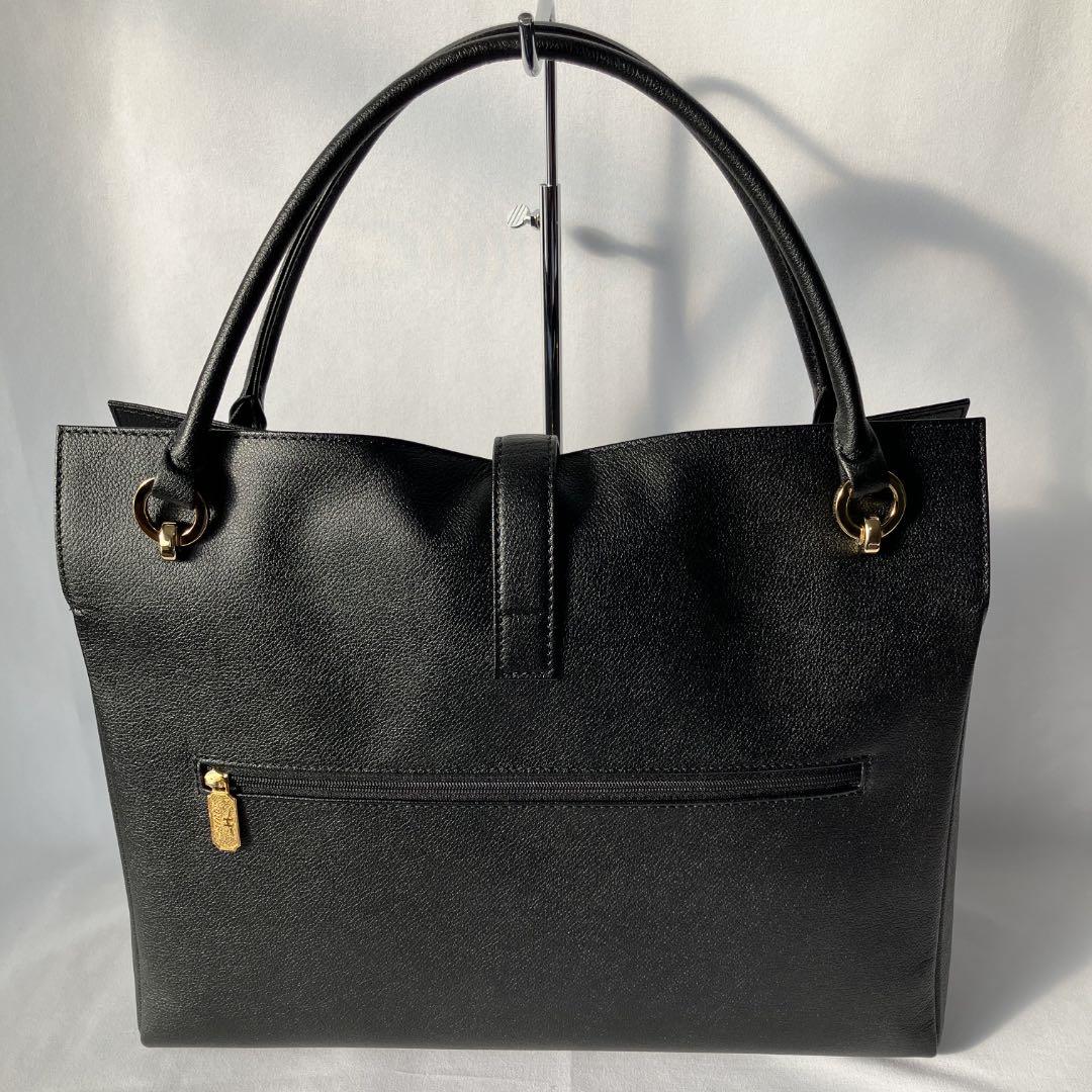 新品未使用 濱野皮革工藝 HAMANO グレースディライトトート 黒 高市