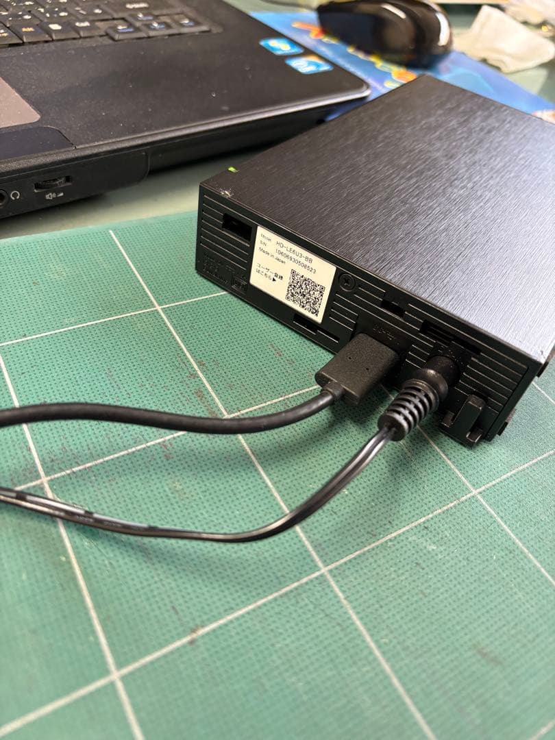 BUFFALO 6.0TB 外付けハードディスク HD-LE6U3-BB