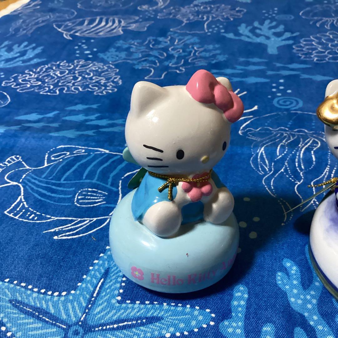 3605ハローキティエンジェルオルゴール 小樽オルゴール堂