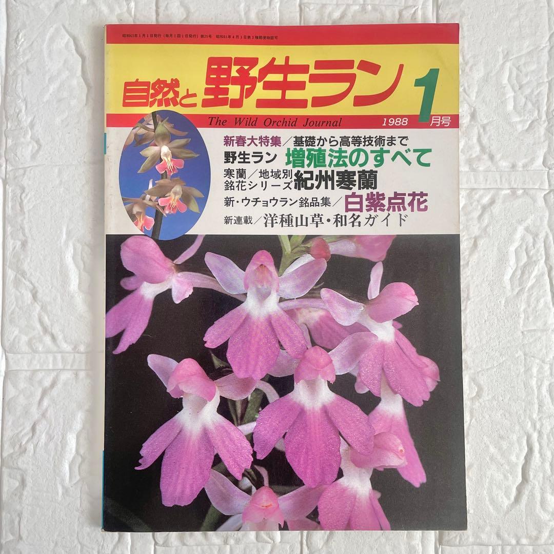 自然と野生ラン 1988年号 1, 10月1989年3月 他7冊セット - メルカリ