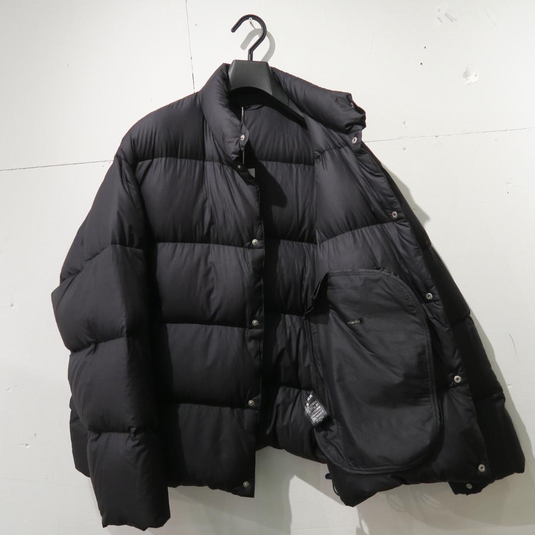 25AW COMOLI ダウンジャケット 3 C03-01008 ブラック - メルカリ