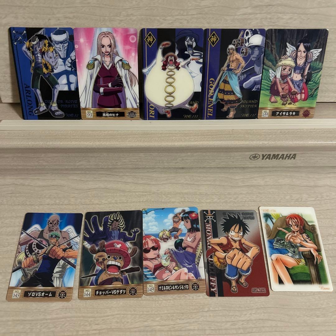 まとめ売り】ワンピース 海賊王グミ カード - メルカリ