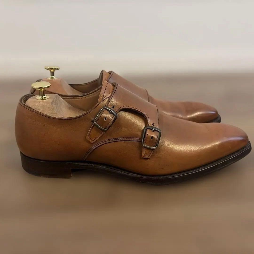 定価8.6万円 Cheaney チーニー ダブルモンク 26.0cm UK7.5