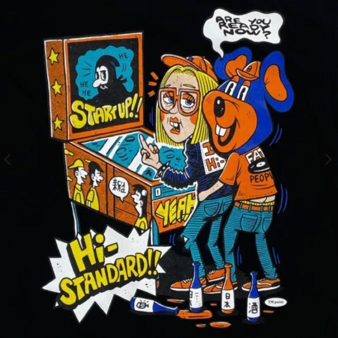 新品 Hi-STANDARDハイスタンダード『RAT』Tシャツ黒L 横山 健 - メルカリ