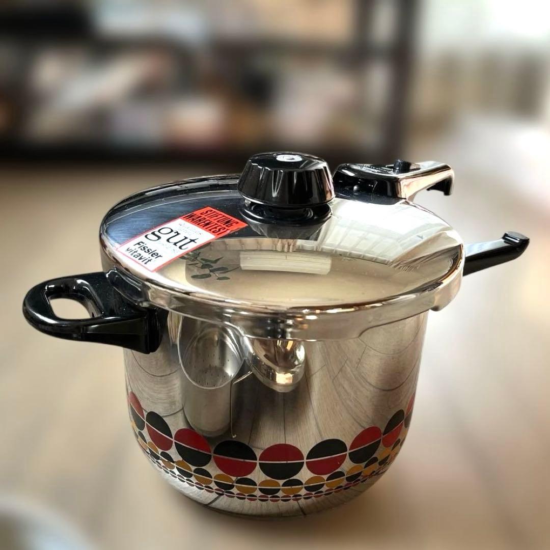 【未使用】フィスラー Fissler 圧力鍋　4.5L