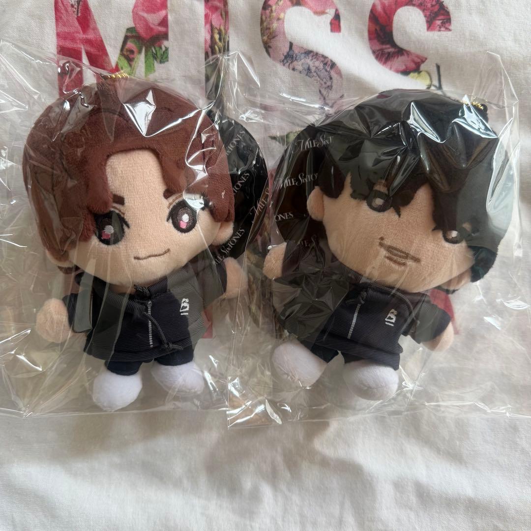 京本大我 松村北斗 手つなぎストぬい ぬいぐるみ 2点セット SixTONES