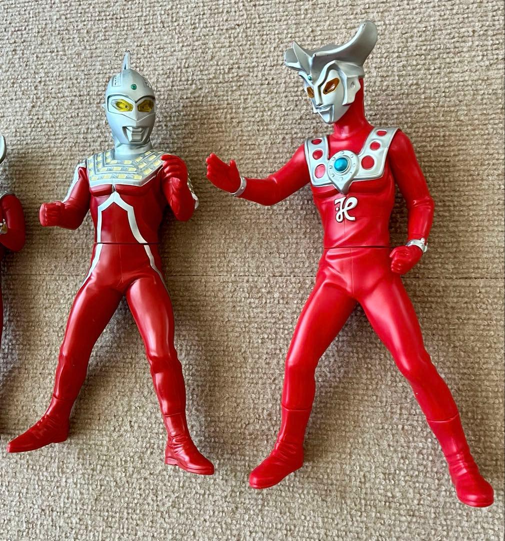 ビッグサイズ ソフビフィギュア ウルトラセブン ウルトラマンレオ