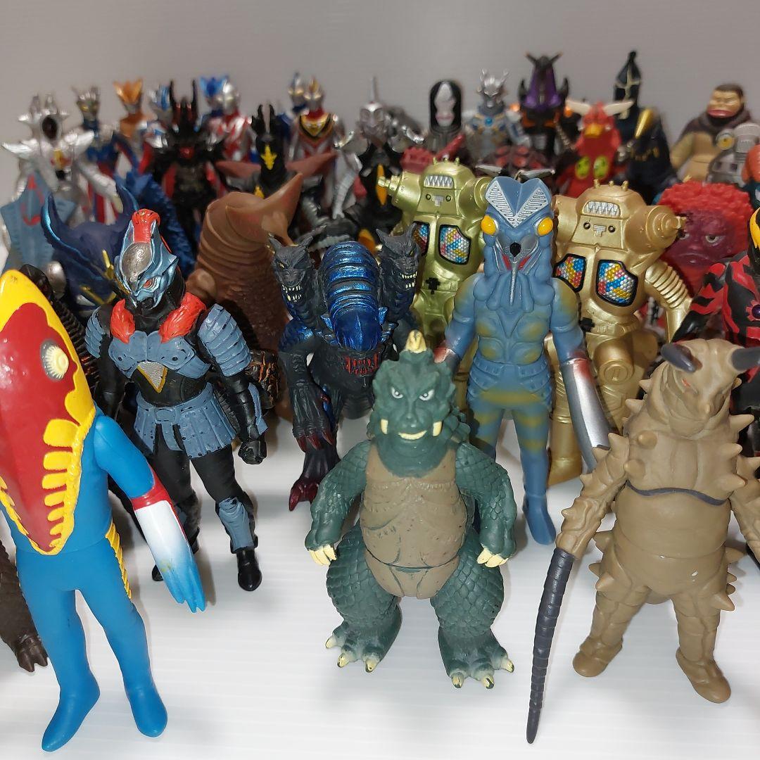 ウルトラマン 怪獣シリーズ ウルトラ怪獣500 ソフビまとめ売り 51体