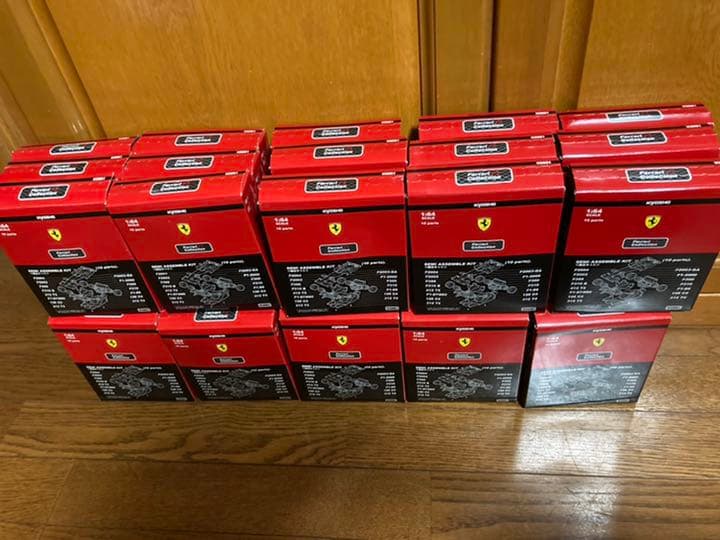 フェラーリ F1 コレクション 第1弾 30台 フルコンポ 京商 未組立