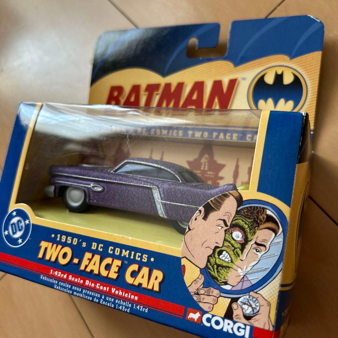 即購入ok!!】Corgi バットマン 1950年代 Two-Face Car - メルカリ