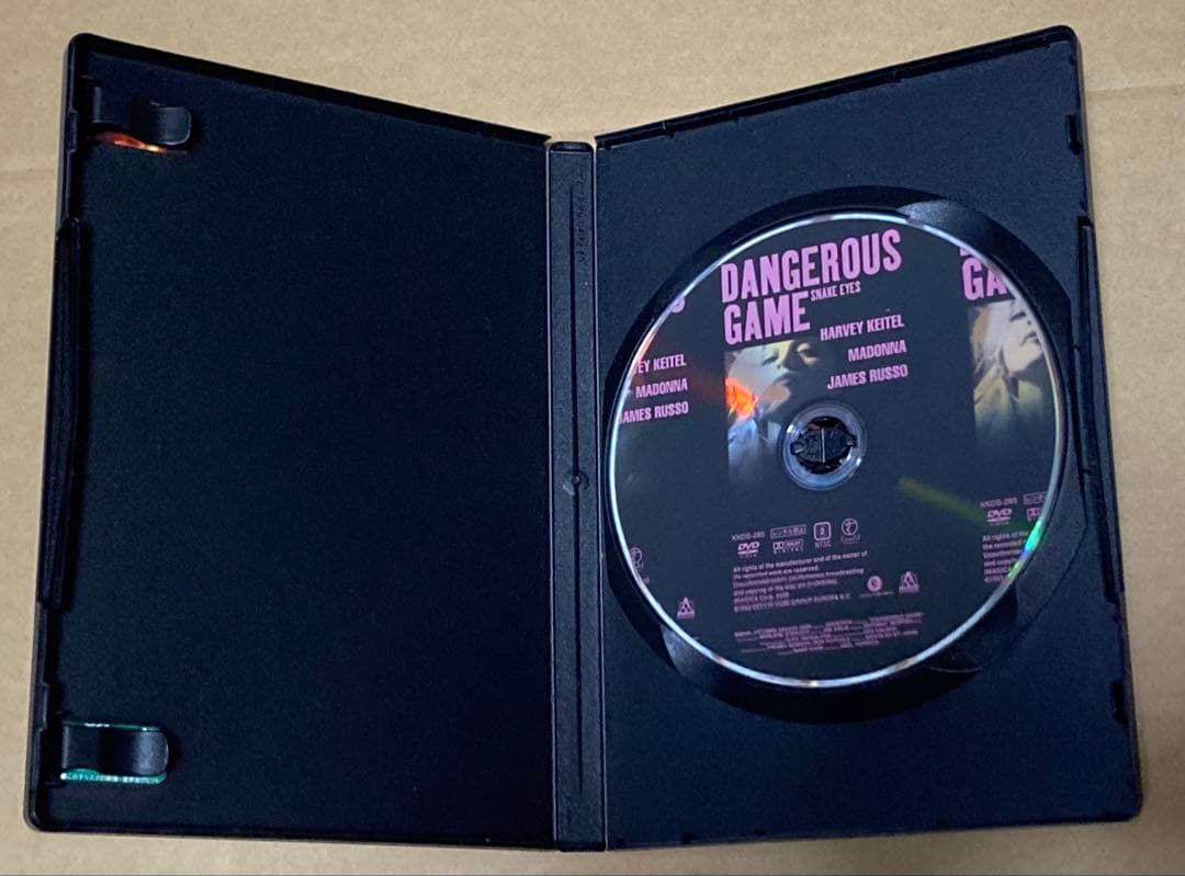 スネーク・アイズ 廃盤DVD セル版　マドンナ出演