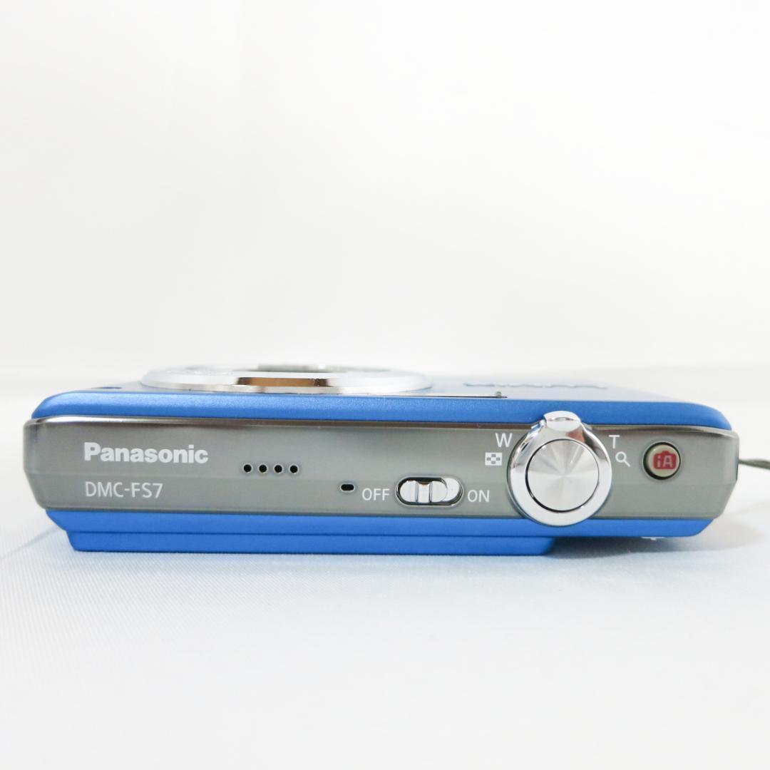 Panasonicコンパクトデジタルカメラ Lumix DMC-FS7 ブルー - メルカリ