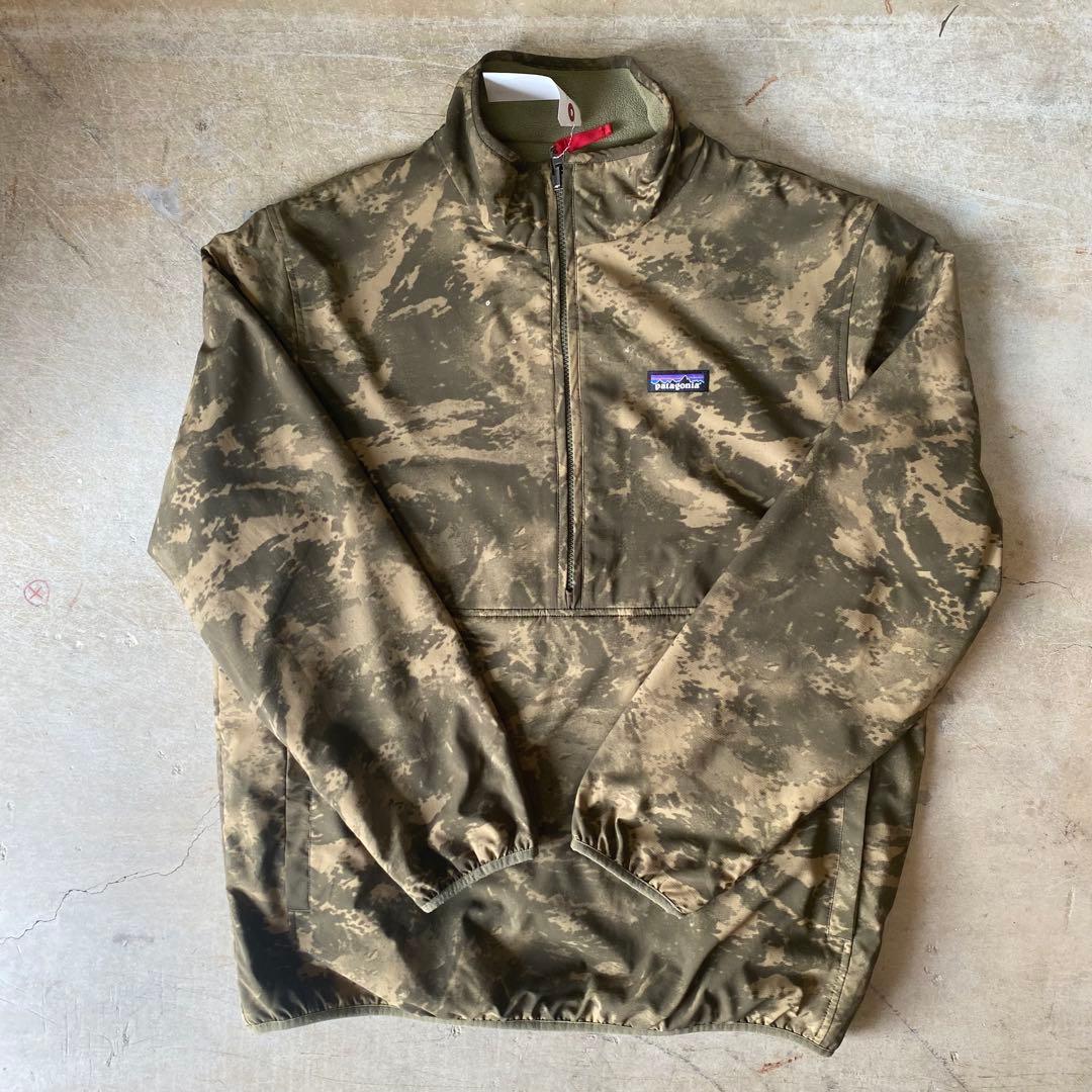 即日配送】Patagonia 迷彩 ハーフジップ フリース リバーシブル - メルカリ