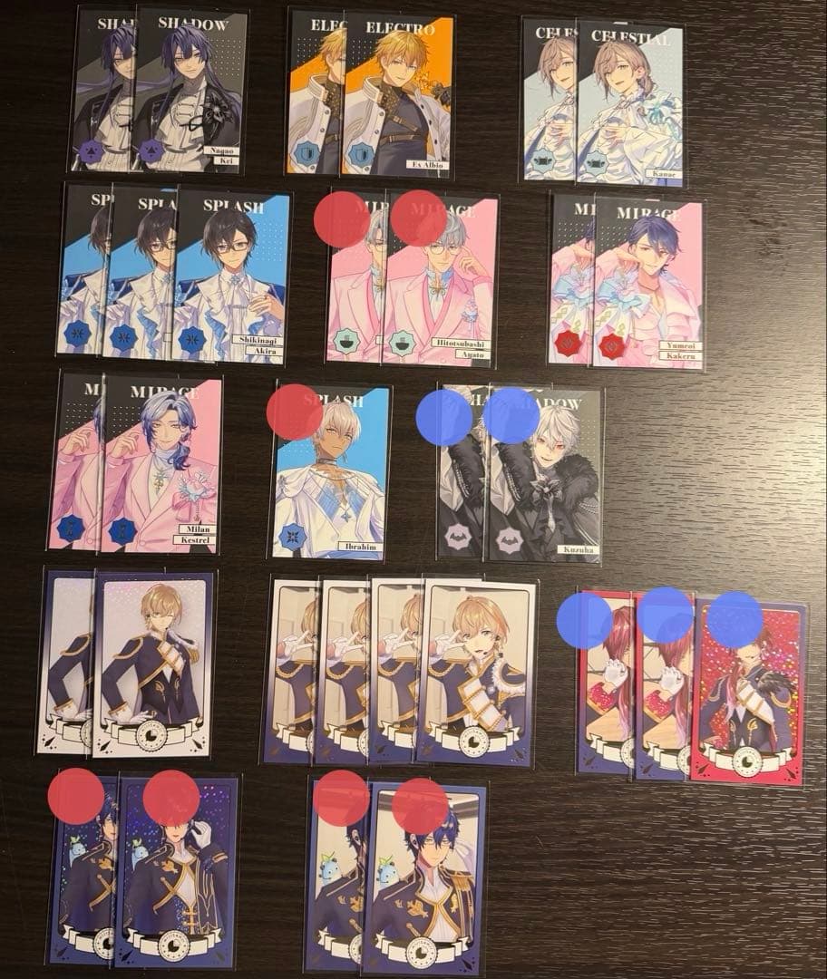 にじさんじ】ボイスカード ランダムカード 缶バッジ ウエハース【バラ