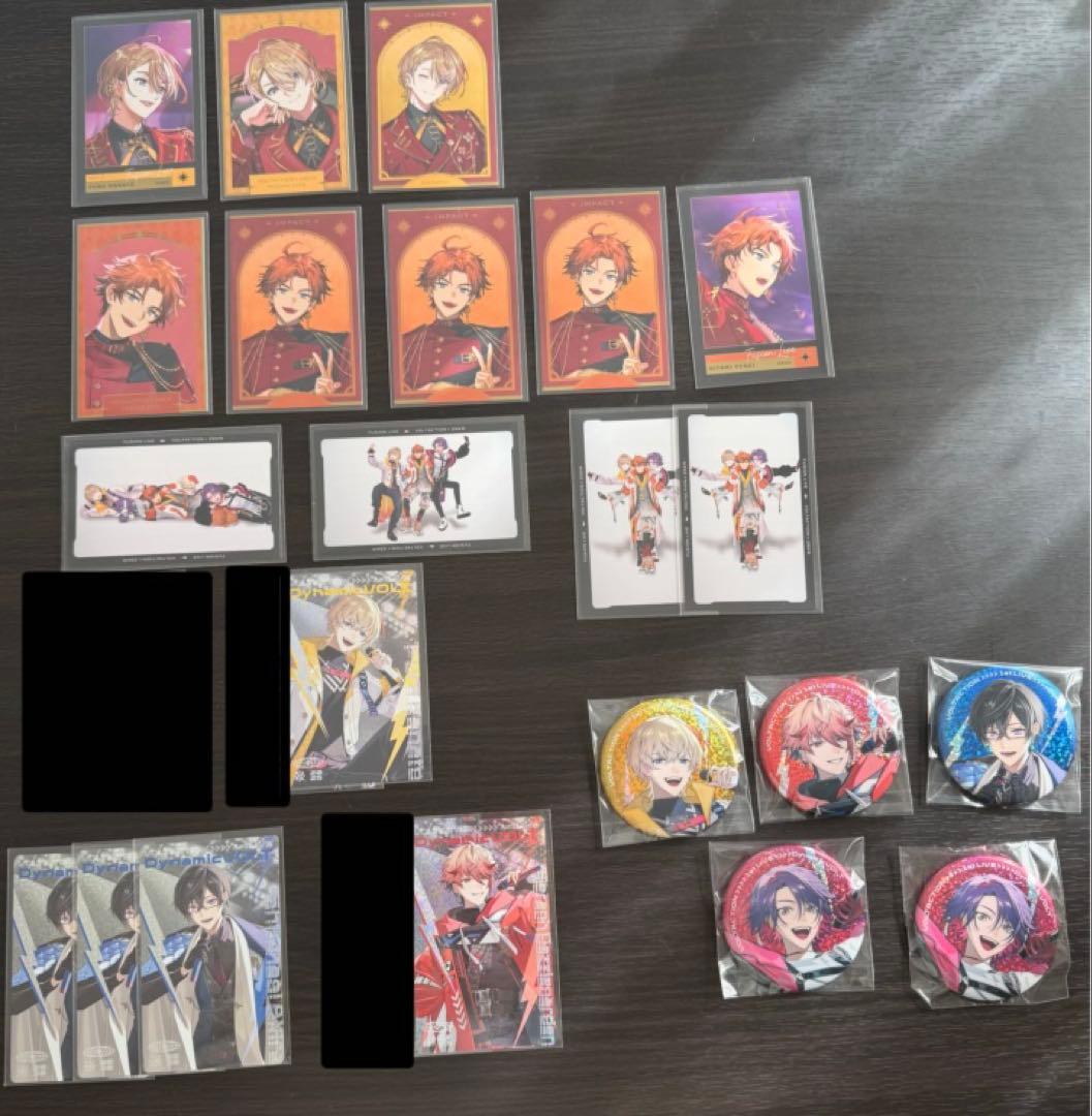 にじさんじ】ボイスカード ランダムカード 缶バッジ ウエハース【バラ