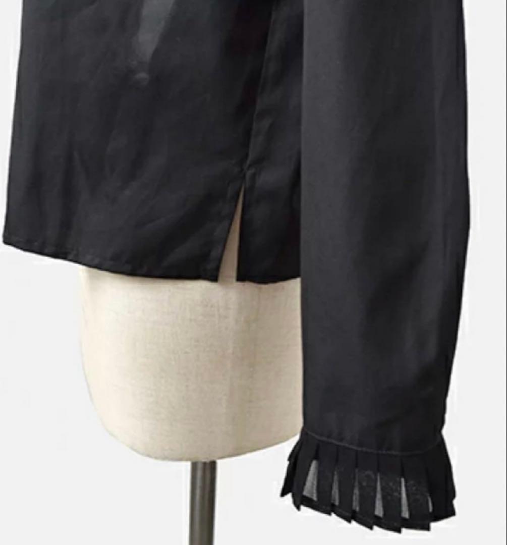 mizuiroindコットンプリーツカラーフロント - メルカリ