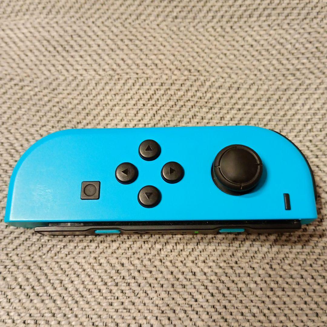 美品純正完動品】Nintendo Switch ジョイコン 青赤ストラップ付⑧