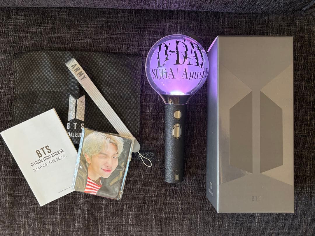 BTS アミボム（ユンギ仕様）OFFICIAL LIGHT STICK SE - メルカリ