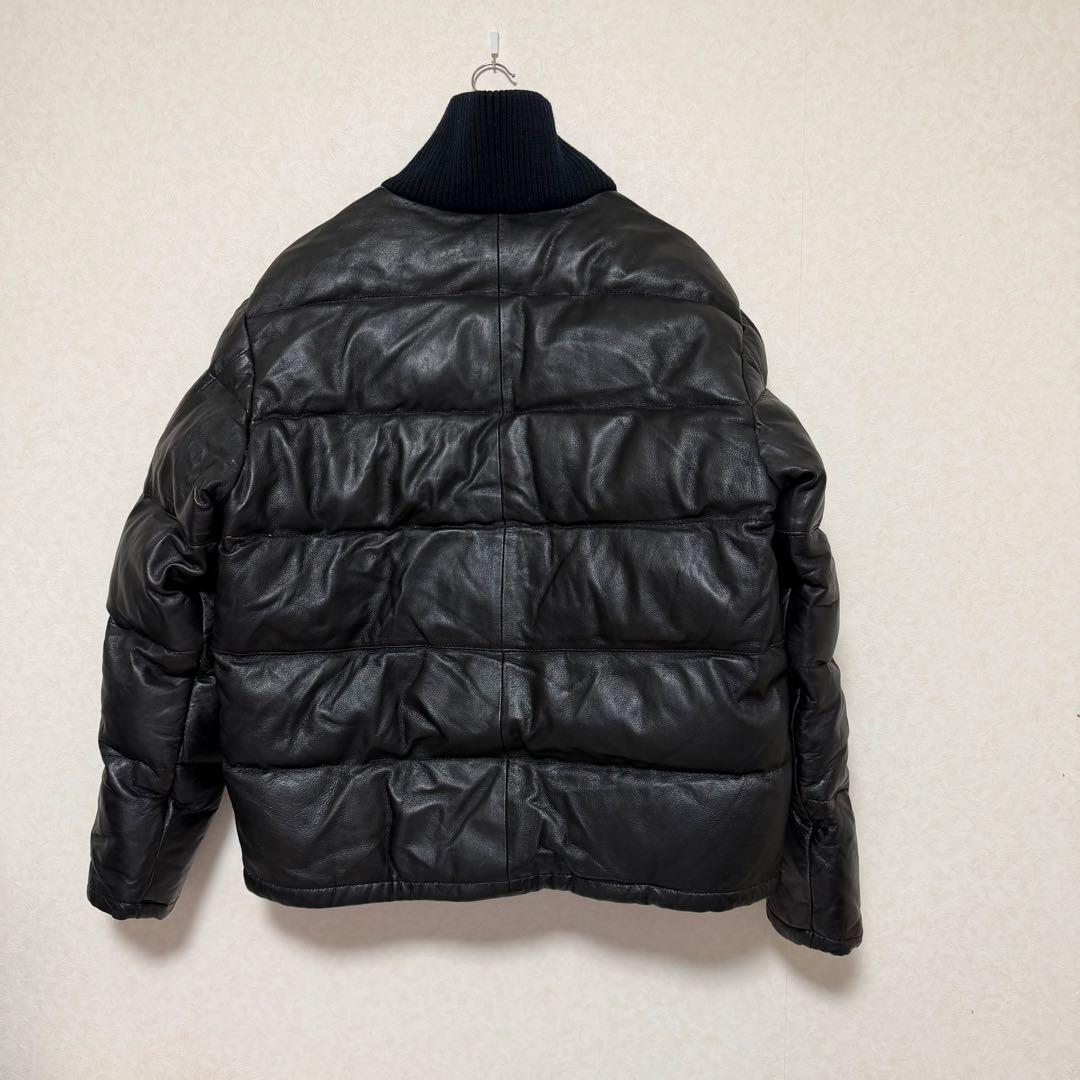 AVIREX USA ラムレザー ダウンジャケット 肉厚 廃盤 - メルカリ