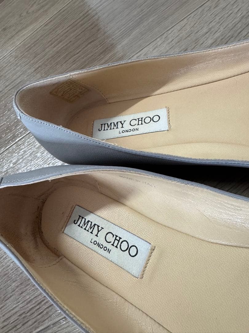 【美品】JIMMY CHOO フラットシューズ 23.5cm