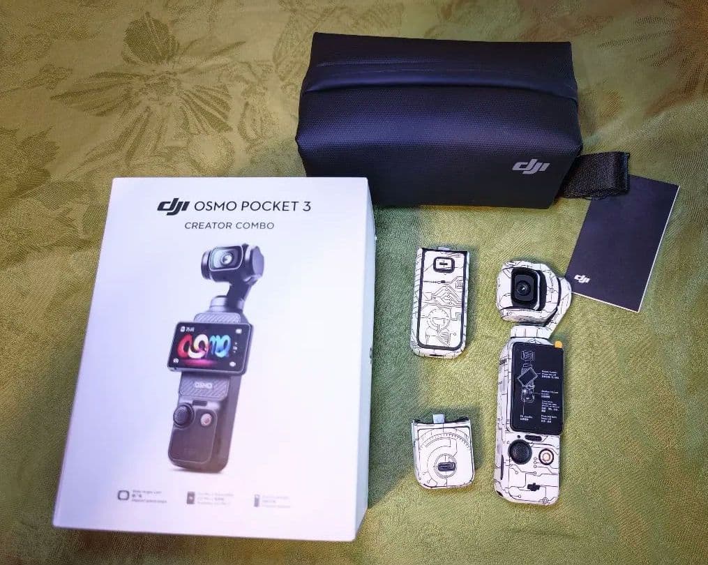 Osmo Pocket3 　オズモポケット3 クリエーターコンボ Osmo Pocket 3 クリエイター コンボ 1インチCMOS ポケットジンバル