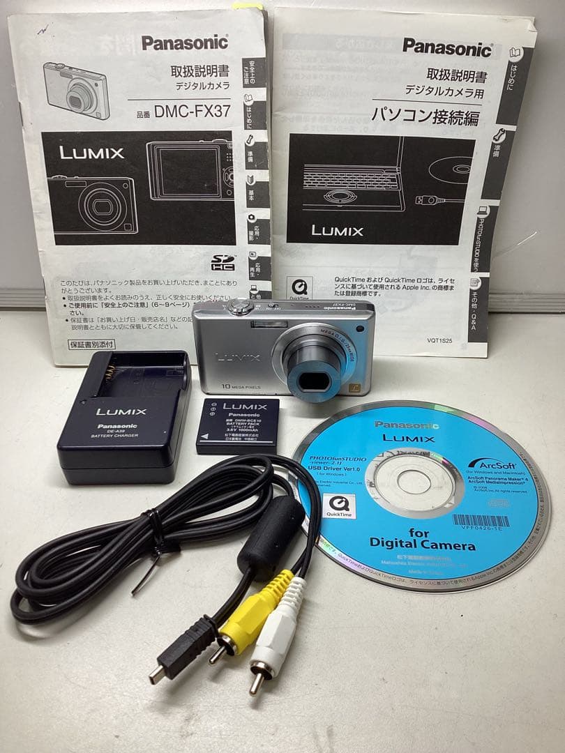 Panasonic LUMIX DMC-FX37 撮影可能 本体と付属品 - メルカリ