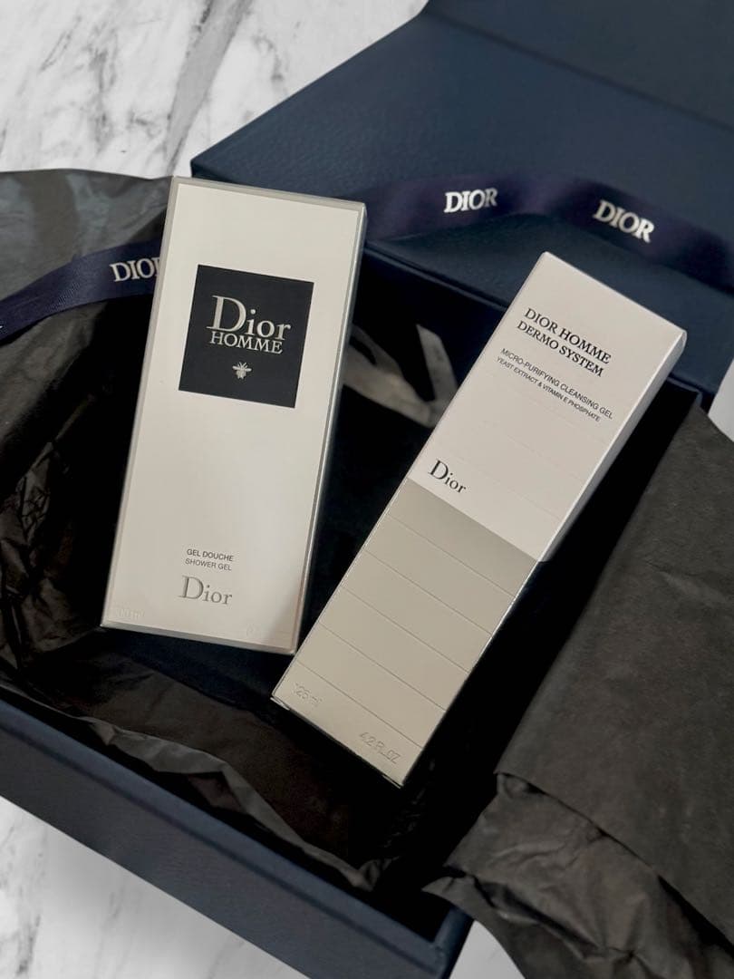 その他 dior ディオールオム DIOR HOMME ロゴ ショルダーバッグ ネイビー レザー