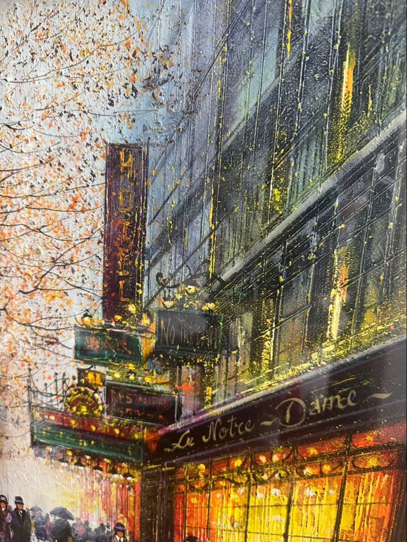 ギィ・デサップ 「宵のノートルダム」油彩 12号 ◇希少原作◇ - メルカリ