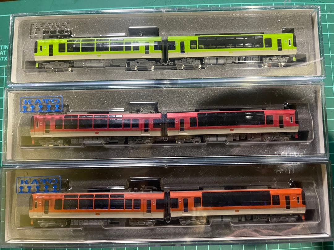 KATO カトー 叡山電鉄900系 きらら メープルグリーン、レッド